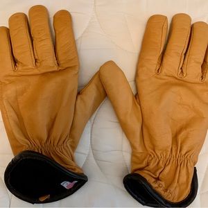 Men’s Filson Original Lined Goatskin Gloves Yellow